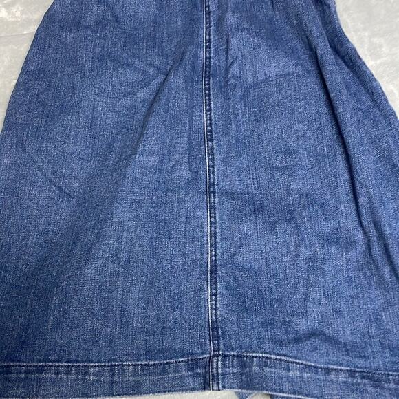 Gap Women’s Blue Denim Button Down Dress Size S - Picture 10 of 10